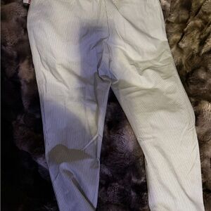 Rachel Zoe Women's Striped Gray Skinny Pants